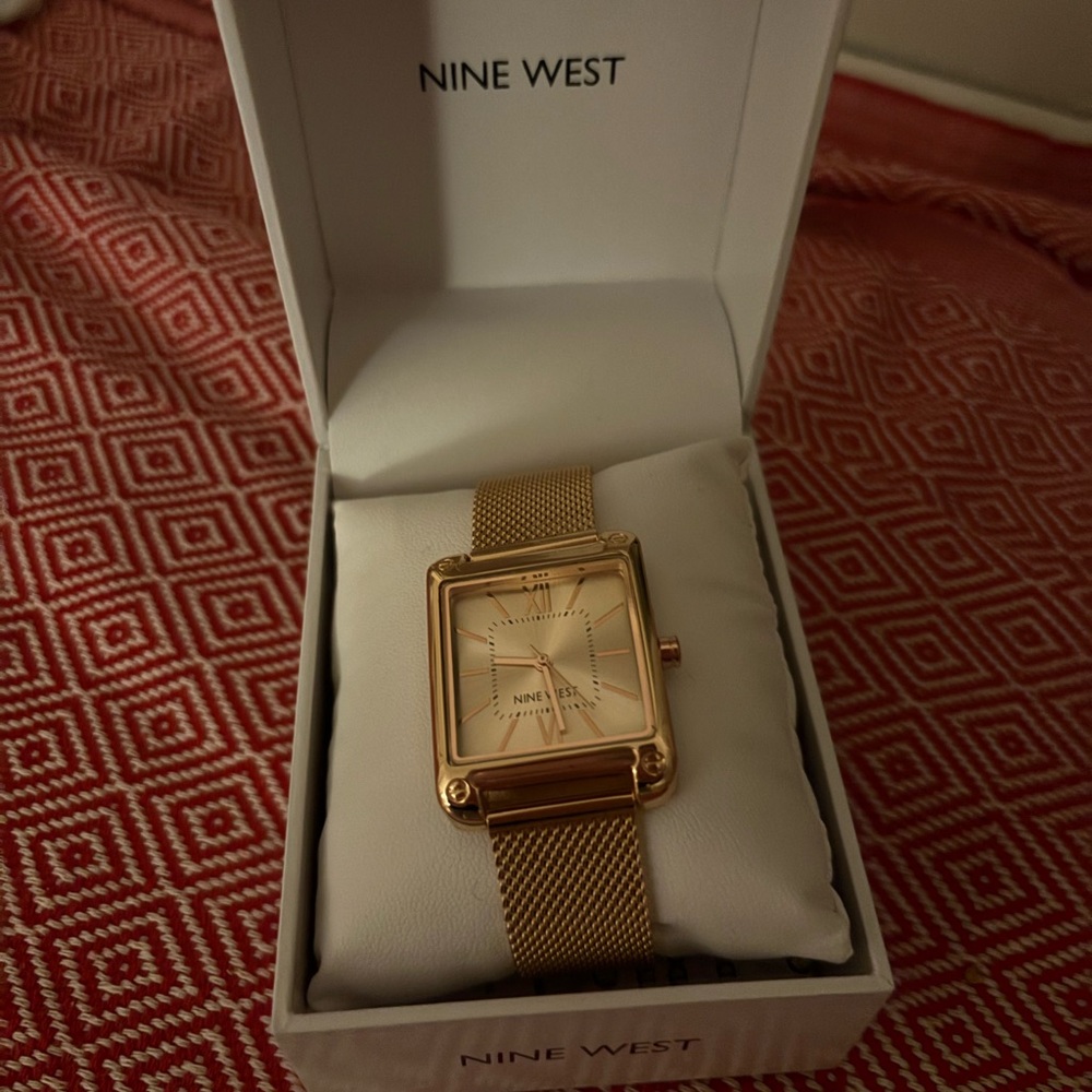 NWT Nine West Watch- Rose Gold